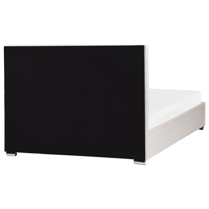 Parivuode säilytystilalla Rouen 140x200 cm - Vaalea beige - Huonekalut - Sänky - Sänkykehikot & sängynrungot