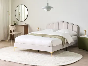 Parivuode Sauvian 140x200 cm - Off-White - Huonekalut - Sänky - Sänkykehikot & sängynrungot