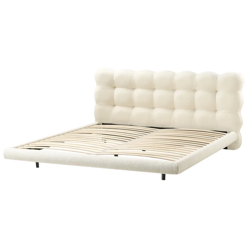 Parivuode Soulisse 180x200 cm - Off-White - Huonekalut - Sänky - Sänkykehikot & sängynrungot