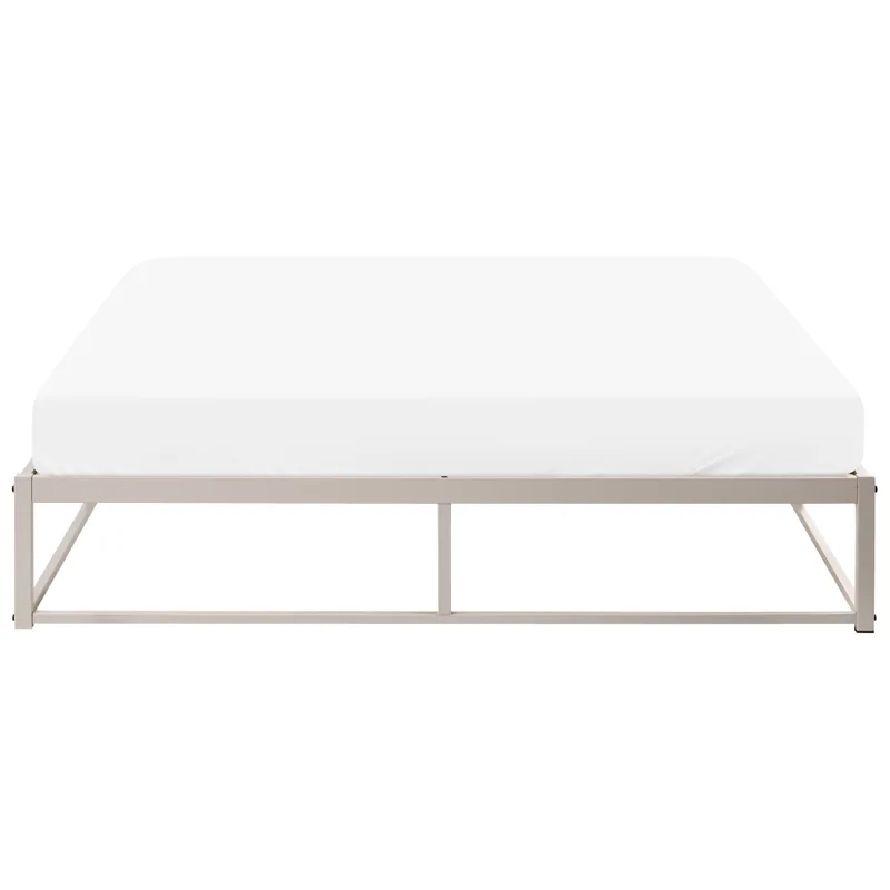 Parivuode Viry 160x200 - Vaalea beige - Huonekalut - Sänky - Sänkykehikot & sängynrungot