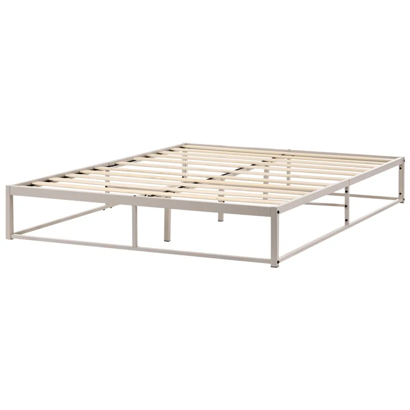 Parivuode Viry 160x200 - Vaalea beige - Huonekalut - Sänky - Sänkykehikot & sängynrungot