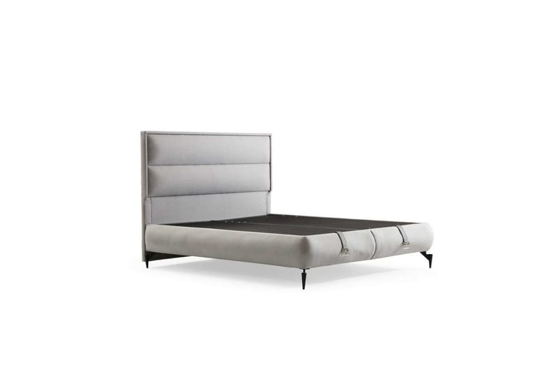 Parivuodepohja ja Pääty Raikas Harmaa, 160 x 41 x 200 cm