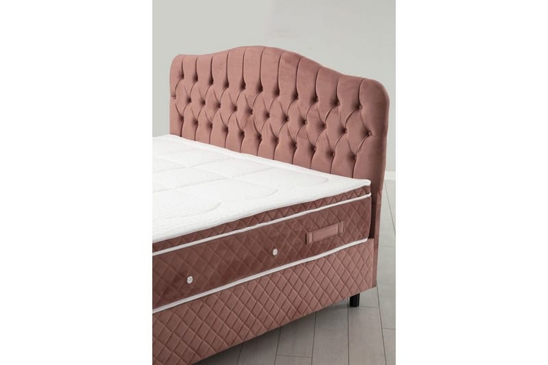 Parivuoteen patja, runko ja sängynpääty Subato Set Dusty Veyae - 150 x 125 x 200 cm - Huonekalut - Sänky - Jenkkisängyt