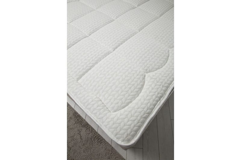 Parivuoteen patja, runko ja sängynpääty Subato Sarja Beige - 140 x 125 x 200 cm - Huonekalut - Sänky - Jenkkisängyt
