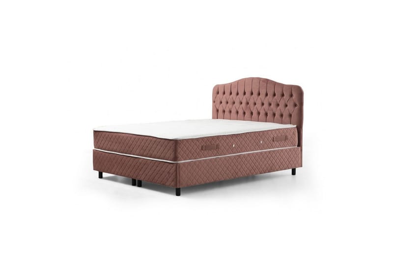 Parivuoteen patja, runko ja sängynpääty Subato Set Dusty Veyae - 160 x 125 x 200 cm - Huonekalut - Sänky - Jenkkisängyt
