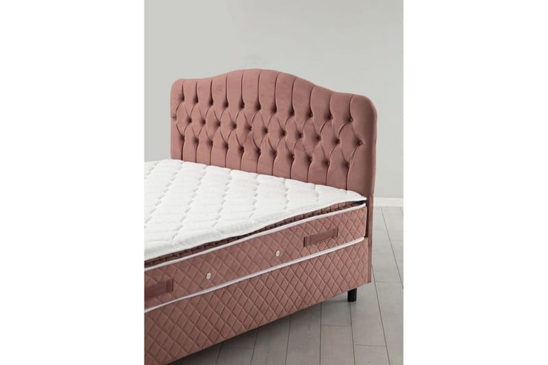 Parivuoteen patja, runko ja sängynpääty Subato Set Dusty Veyae - 150 x 125 x 200 cm - Huonekalut - Sänky - Sänkypaketti
