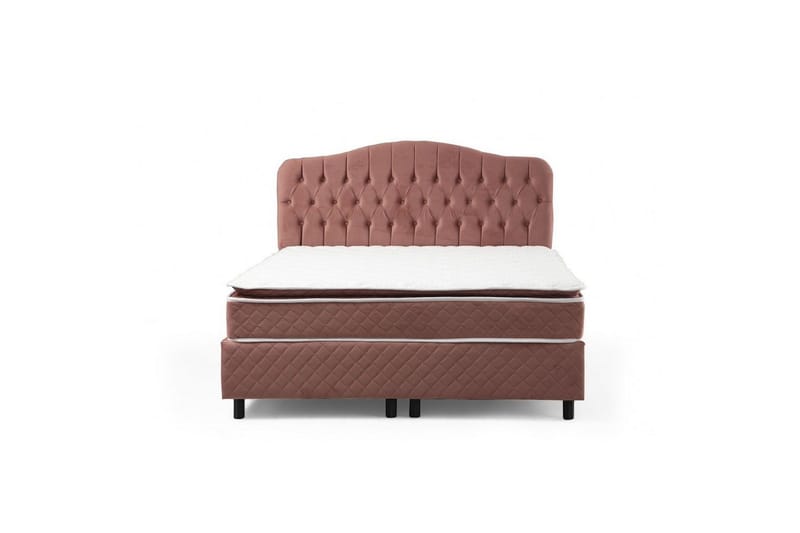 Parivuoteen patja, runko ja sängynpääty Subato Set Dusty Veyae - 150 x 125 x 200 cm - Huonekalut - Sänky - Sänkypaketti