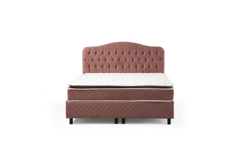 Parivuoteen patja, runko ja sängynpääty Subato Set Dusty Veyae - 160 x 125 x 200 cm - Huonekalut - Sänky - Sänkypaketti