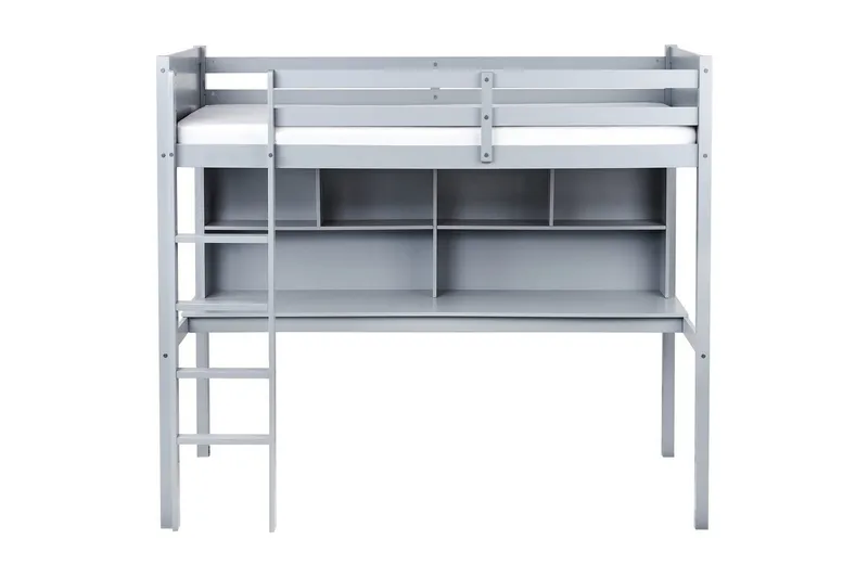 Parvisänky kirjoituspöydällä Foucamont - Harmaa - Huonekalut - Sänky - Kerrossängyt