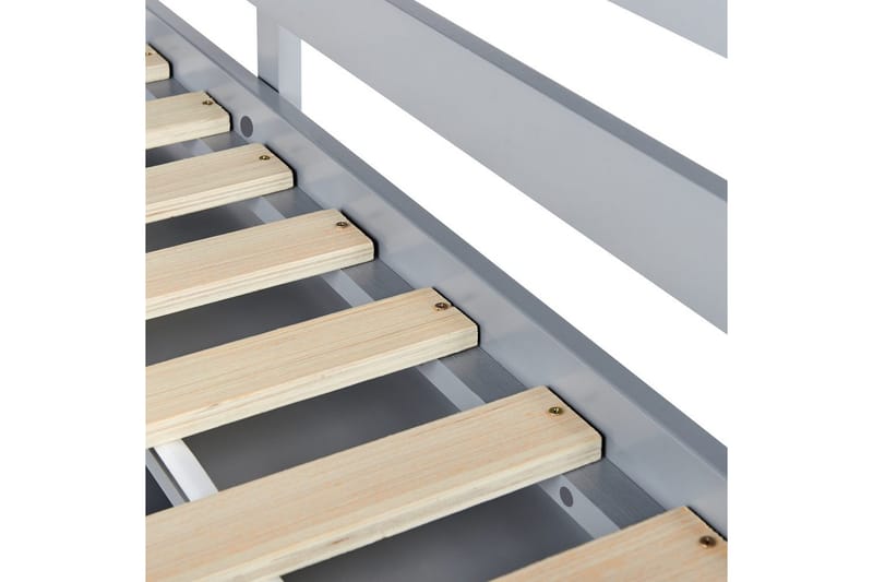 Parvisänky kirjoituspöydällä Foucamont - Harmaa - Huonekalut - Sänky - Kerrossängyt