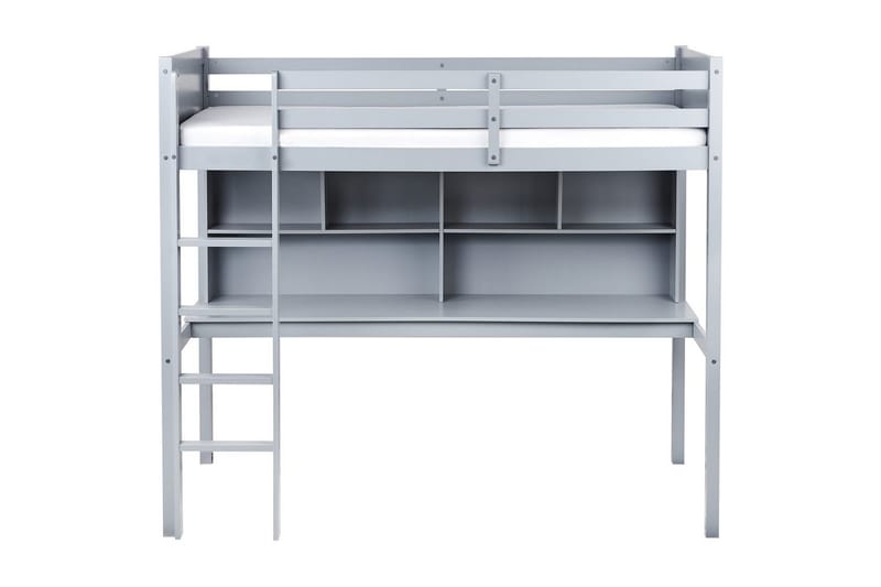 Parvisänky kirjoituspöydällä Foucamont - Harmaa - Huonekalut - Sänky - Kerrossängyt