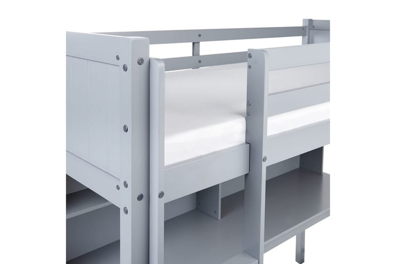 Parvisänky kirjoituspöydällä Foucamont - Harmaa - Huonekalut - Sänky - Kerrossängyt