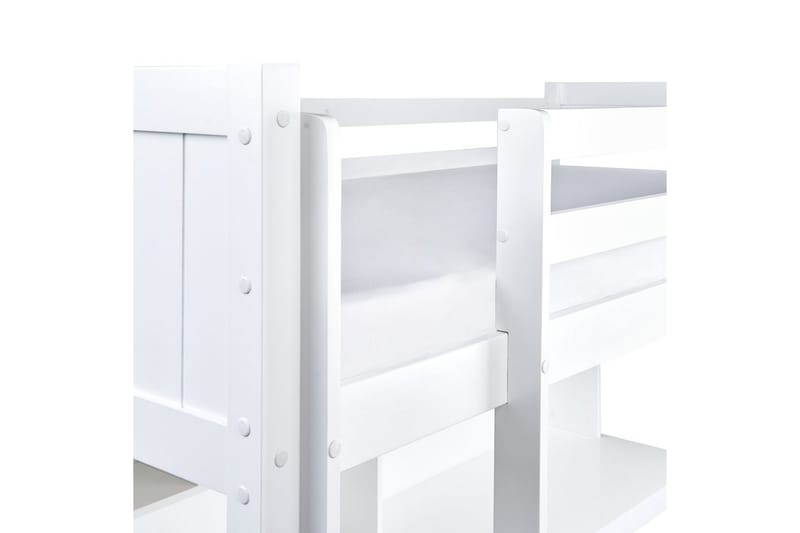 Parvisänky kirjoituspöydällä Foucamont - Valkoinen - Huonekalut - Sänky - Kerrossängyt