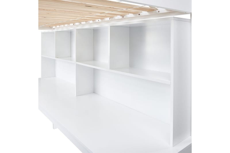 Parvisänky kirjoituspöydällä Foucamont - Valkoinen - Huonekalut - Sänky - Kerrossängyt