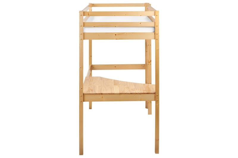 Parvisänky kirjoituspöydällä Loury - Vaalea puu - Huonekalut - Sänky - Kerrossängyt