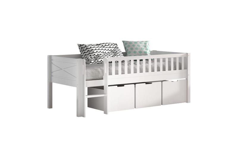 Parvisänky tikkailla ja 3 laatikon sarja Scott, undefined