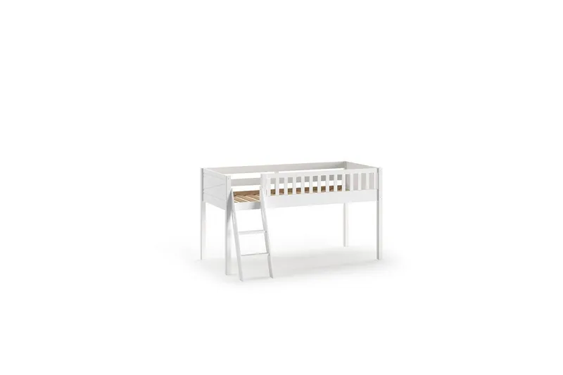 Parvisänky tikkailla ja yhteensopiva tekstiilisetti (leikkiverho, tunneli ja säilytystaskut) Scott Astro - Astro - Huonekalut - Sänky - Kerrossängyt