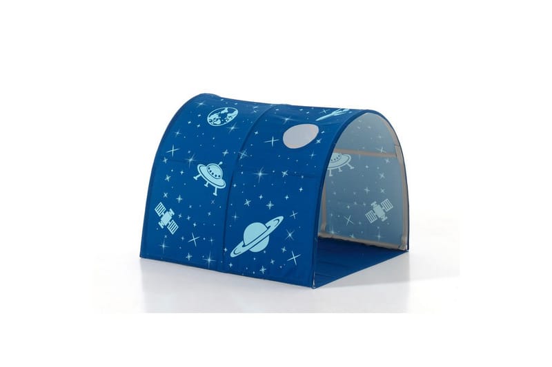 Parvisänky tikkailla ja yhteensopiva tekstiilisetti (leikkiverho ja tunneli) Scott Astro - Astro - Huonekalut - Sänky - Kerrossängyt