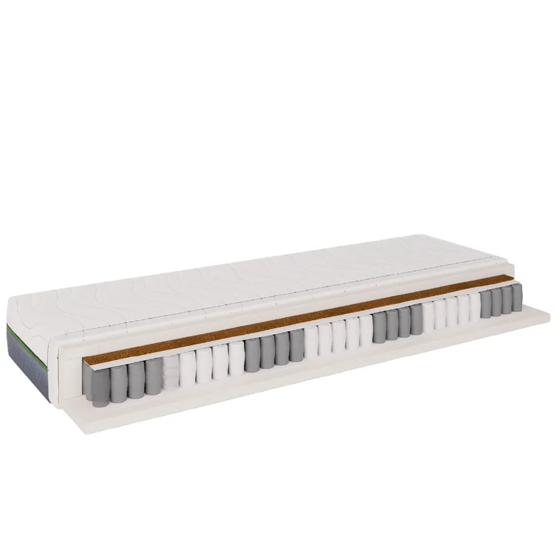 Brylan joustinpatja 160x200 cm, valkoinen