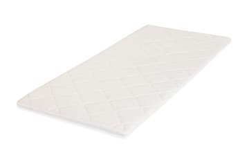 HVILA Duo -sijauspatja, käännettävä kesä- ja talvipuoli, 90x200 cm – 7 cm pehmeä/keskikova, polyeteerivaahto, pestävä päällinen - Huonekalut - Sänky - Patja - Petauspatja & sijauspatja