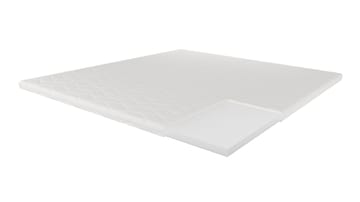 HVILA Foam -sijauspatja polyeteerivaahdosta 160x200 cm – 7 cm pehmeä/keskikova, pestävä päällinen - Huonekalut - Sänky - Patja - Petauspatja & sijauspatja