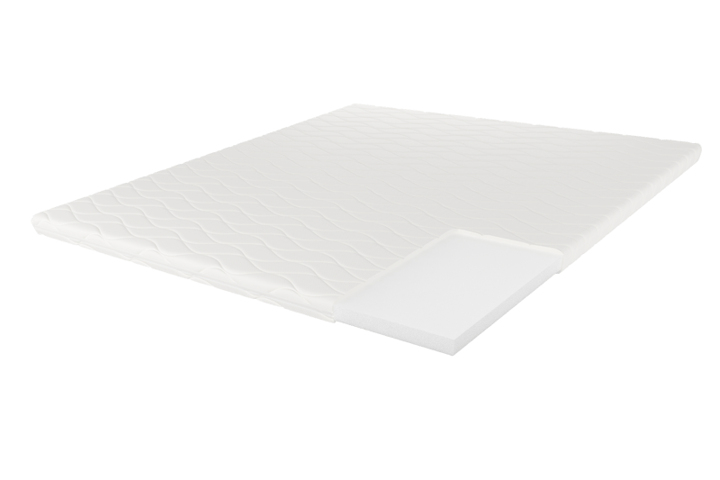 HVILA Foam -sijauspatja polyeteerivaahdosta 180x200 cm – 7 cm pehmeä/keskikova, pestävä päällinen - Huonekalut - Sänky - Patja - Petauspatja & sijauspatja