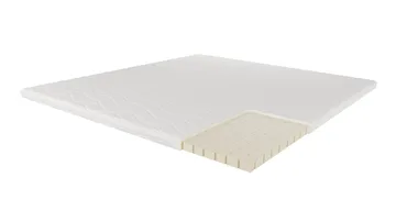 HVILA Latex -sijauspatja piste-elastisesta lateksista 160x200 cm – 7 cm keskikova/kova, pestävä päällinen - Huonekalut - Sänky - Patja - Petauspatja & sijauspatja