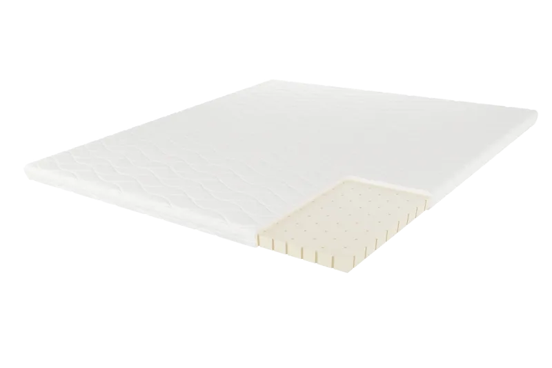 HVILA Latex -sijauspatja piste-elastisesta lateksista 180x200 cm – 7 cm keskikova/kova, pestävä päällinen - Huonekalut - Sänky - Patja - Petauspatja & sijauspatja