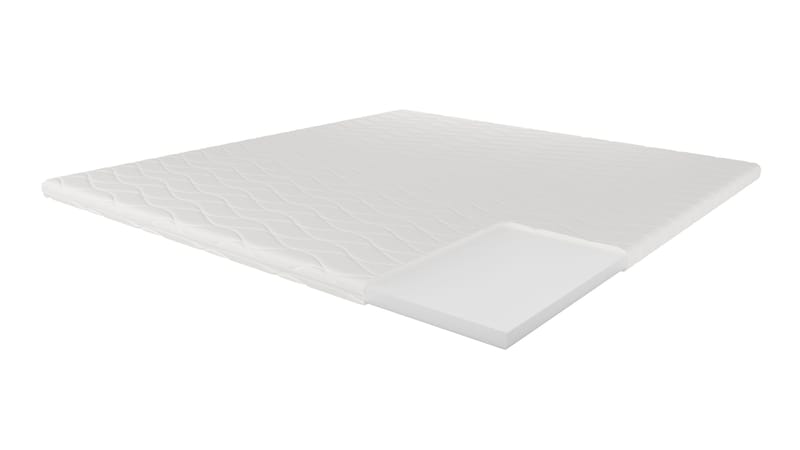 HVILA-sijauspatja 160x200 cm – 7 cm pehmeä/keskikova memory-vaahtomuovi, paineenkeventävä, pestävä päällinen - Huonekalut - Sänky - Patja - Petauspatja & sijauspatja