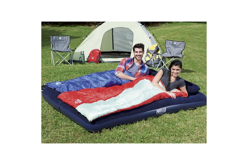 Ilmapatja Pavillo Airbed Queen pumpulla Sininen - Bestway - Huonekalut - Sänky - Patja - Ilmapatja & varavuode