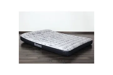Tritech Airbed Queen Fashon Flock ilmapatja Harmaa - Bestway - Huonekalut - Sänky - Patja - Ilmapatja & varavuode