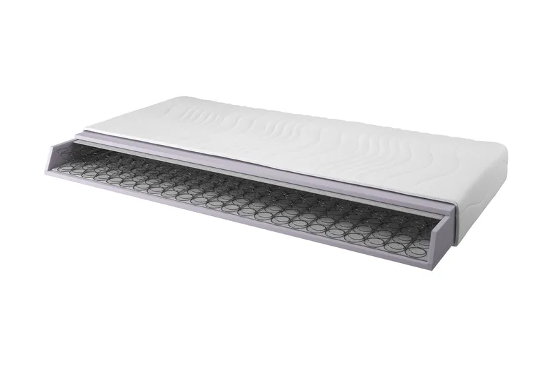 Joustinpatja Heidiva 160x200 Bonell Pehmeä, Valkoinen