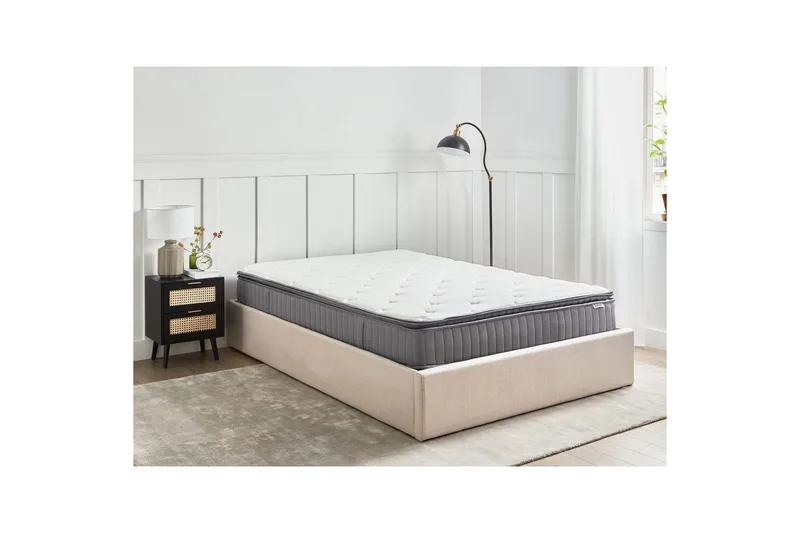 Joustinpatja Pleasant 140x200 cm, Kiinteä - 140x200 cm, Kiinteä - Huonekalut - Sänky - Patja - Joustinpatjat