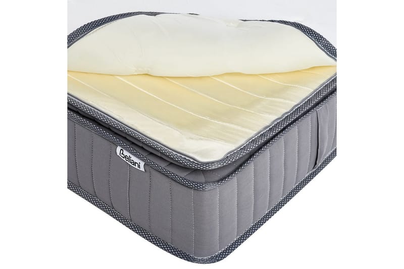 Joustinpatja Pleasant 90x200 cm, Kiinteä - 90x200 cm, Kiinteä - Huonekalut - Sänky - Patja - Joustinpatjat