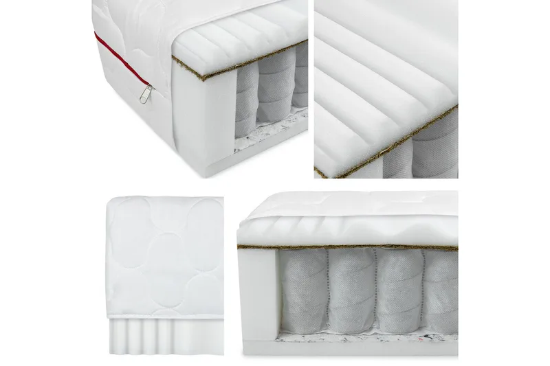 Fema Patja 200x140x18 cm - 140x200 - Huonekalut - Sänky - Patja - Joustinpatjat