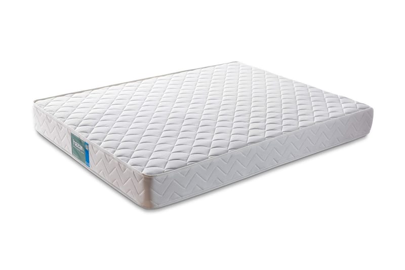 Joustinpatja 200x200 cm - Valkoinen - Huonekalut - Sänky - Patja - Joustinpatjat