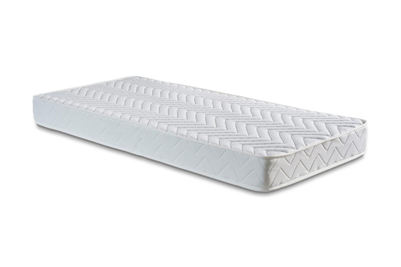 Joustinpatja 90x190 cm - Valkoinen - Huonekalut - Sänky - Patja - Joustinpatjat