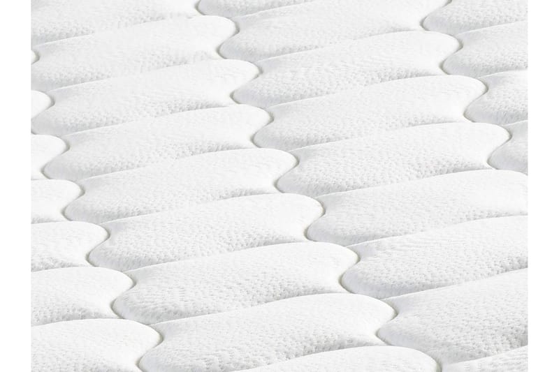 Joustinpatja 90x200 cm - Valkoinen/oranssi - Huonekalut - Sänky - Patja - Joustinpatjat