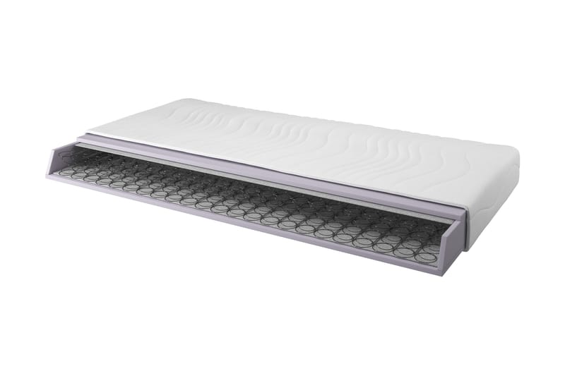 Joustinpatja Heidiva 180x200 Bonell Pehmeä - Valkoinen - Huonekalut - Sänky - Patja - Joustinpatjat