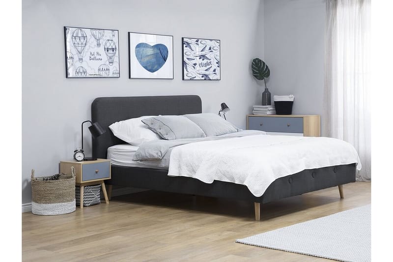 Joustinpatja Mazaria Kova 160x200 cm - Valkoinen - Huonekalut - Sänky - Patja - Joustinpatjat