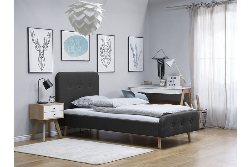 Joustinpatja Mazaria Kova 80x200 cm - Beige - Huonekalut - Sänky - Patja - Joustinpatjat