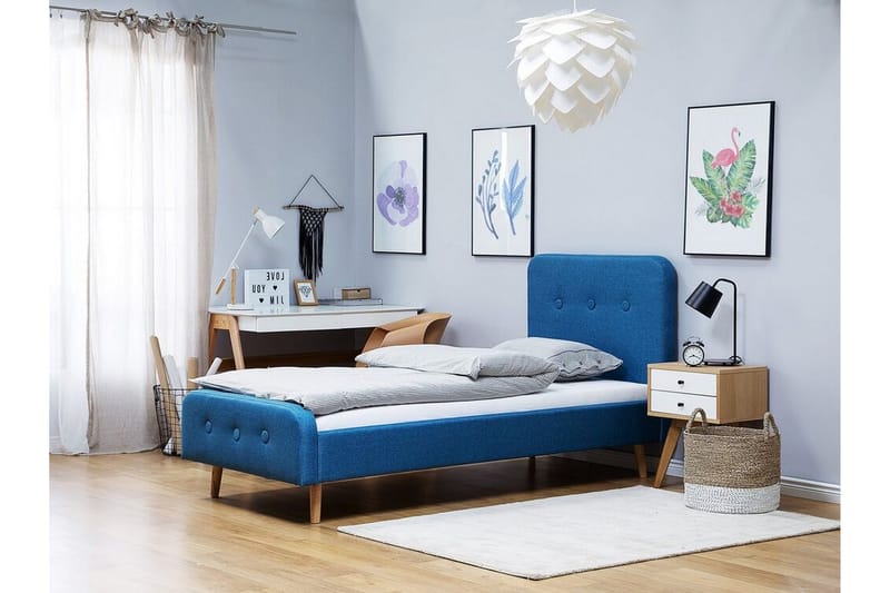 Joustinpatja Mcclellans Kaksipuoleinen 80x200 cm - Valkoinen - Huonekalut - Sänky - Patja - Joustinpatjat