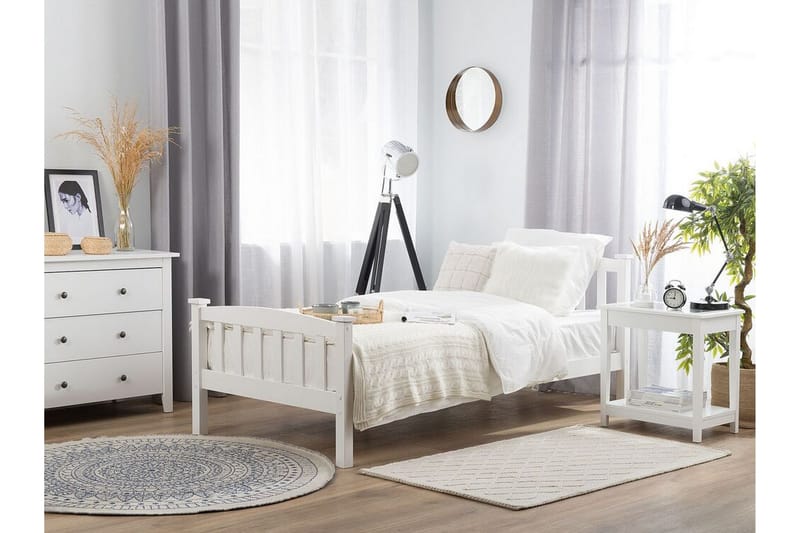 Joustinpatja Mcclellans Kaksipuoleinen 80x200 cm - Valkoinen - Huonekalut - Sänky - Patja - Joustinpatjat