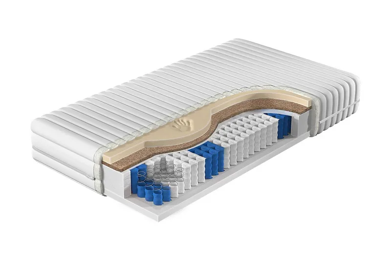 Patja Braddeford 160x200 cm, Valkoinen