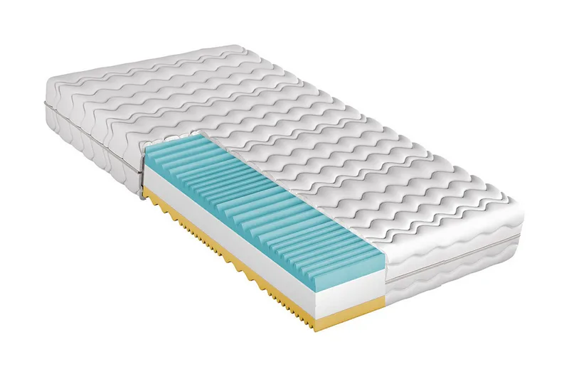 Patja Caister 160x200 cm, Valkoinen