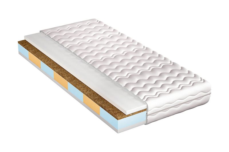 Patja Dionizos 200x120x17 cm, Valkoinen