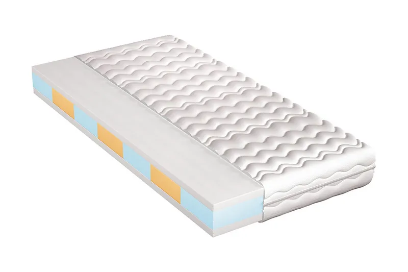 Patja Gimbel 200x180x16 cm - Monivärinen - Huonekalut - Sänky - Patja - Joustinpatjat