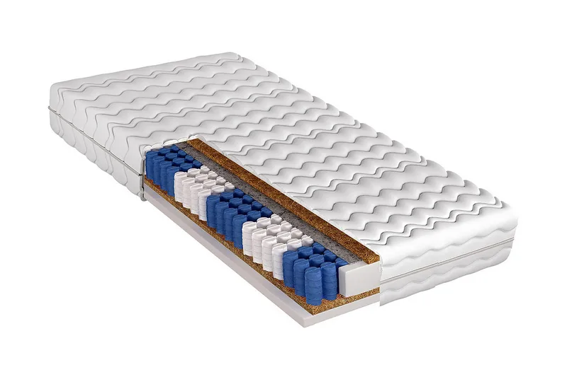 Patja Gloupester 80x200 cm, Valkoinen