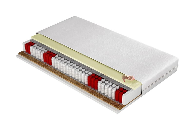 Patja Kalloz 180x200 cm, Valkoinen