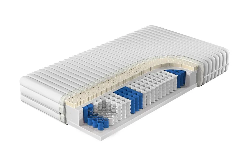 Patja Tynemouth 160x200 cm, Valkoinen